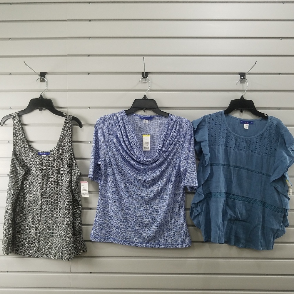 New 3 Pcs Women's Top Blouse Shirt Sweater Tank